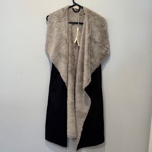 Lovestitch Soft Tan Faux Fur Vest